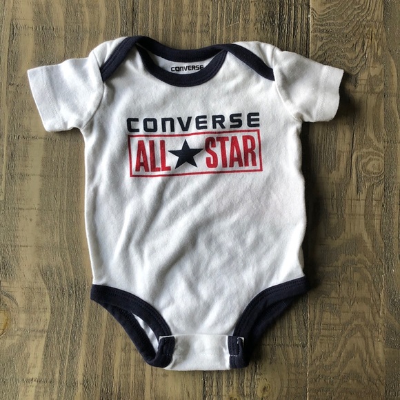 converse onesie baby